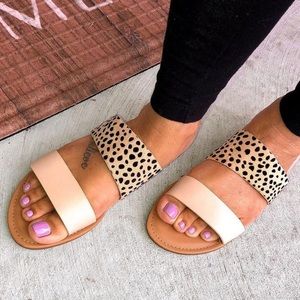 Leopard Sandals